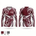 Boardman Cheerleading Women's Long Sleeve V-neck Shirt - 1