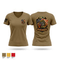 655 Women's Short Sleeve V-neck Shirt - 1