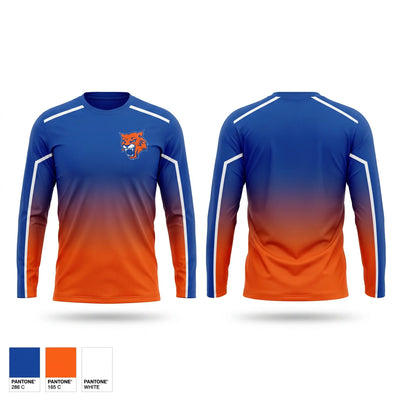 Hardee Wildcats Long Sleeve Performance Shirt 1