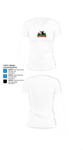 Morton-White Pass Basketball 22217786 Women's Short Sleeve V-neck Shirt - 18
