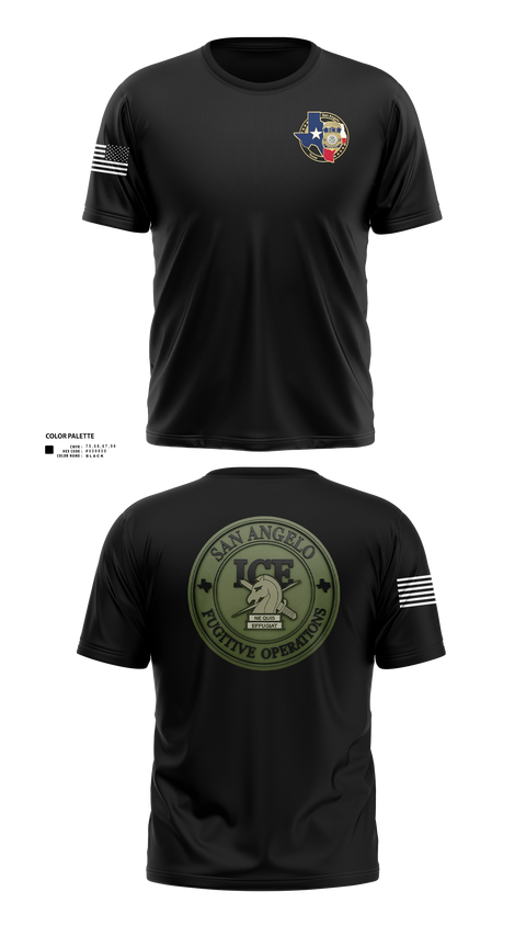 Short Sleeve Performance Shirt, San Angelo fug ops, Police, Teamtime, Team time, sublimation, custom sports apparel, team uniforms, spirit wear, spiritwear, sports uniforms, custom shirts, team store, custom team store, fundraiser sports, apparel fundraiser
