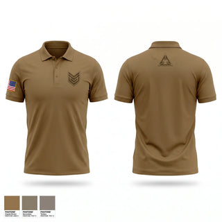 Short Sleeve Performance Polo, 7 ATC, Army, Teamtime, Team time, sublimation, custom sports apparel, team uniforms, spirit wear, spiritwear, sports uniforms, custom shirts, team store, custom team store, fundraiser sports, apparel fundraiser