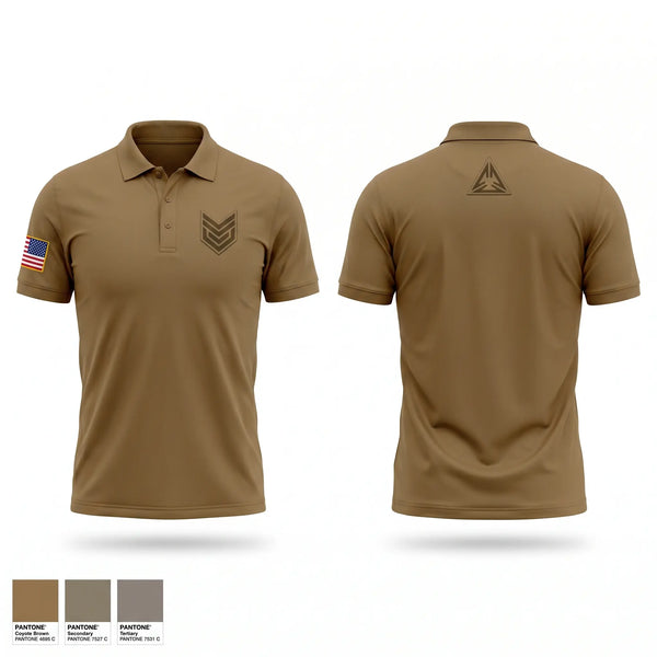 Short Sleeve Performance Polo, 7 ATC, Army, Teamtime, Team time, sublimation, custom sports apparel, team uniforms, spirit wear, spiritwear, sports uniforms, custom shirts, team store, custom team store, fundraiser sports, apparel fundraiser