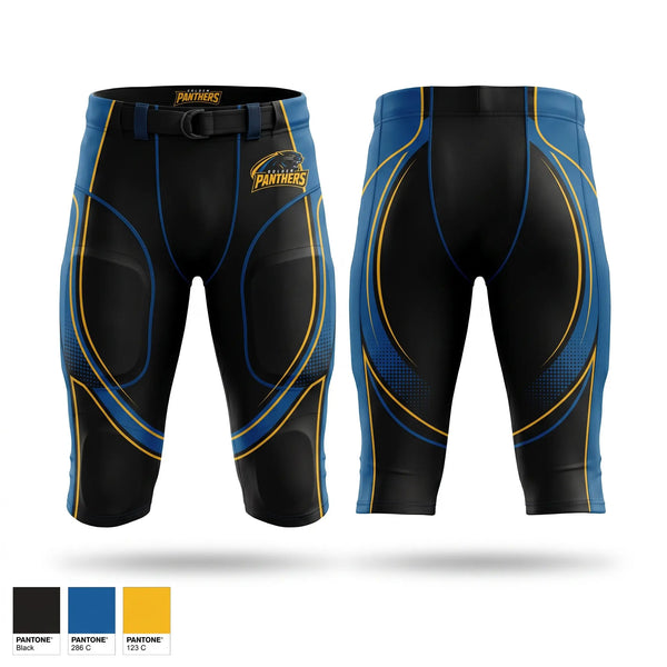 Integrated Football Pants, Ohio Valley Elite Football Club, , Teamtime, Team time, sublimation, custom sports apparel, team uniforms, spirit wear, spiritwear, sports uniforms, custom shirts, team store, custom team store, fundraiser sports, apparel fundraiser