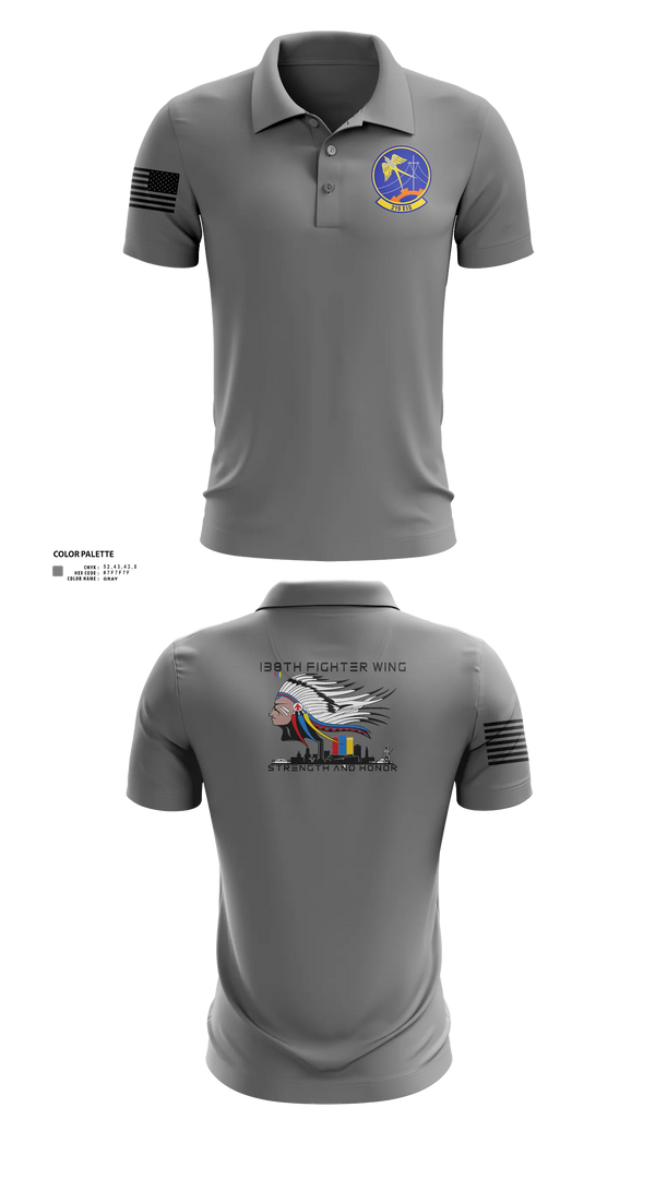 Short Sleeve Performance Polo, 219th Engineering Installations Squdron219th Engineering Installations Squdron, National Guard, Teamtime, Team time, sublimation, custom sports apparel, team uniforms, spirit wear, spiritwear, sports uniforms, custom shirts, team store, custom team store, fundraiser sports, apparel fundraiser