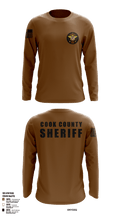 Cook County Sheriff’s Office 24552368 Long Sleeve Performance Shirt - 1