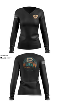 VR-53 68911207 Women's Long Sleeve V-neck Shirt - 30
