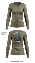 1192nd DDSB 28155906 Women's Long Sleeve V-neck Shirt - 24