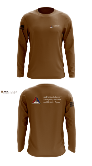 Long Sleeve Performance Shirt, McDonough County, Fire Department, Teamtime, Team time, sublimation, custom sports apparel, team uniforms, spirit wear, spiritwear, sports uniforms, custom shirts, team store, custom team store, fundraiser sports, apparel fundraiser
