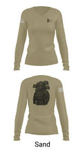 Deployment & Distribution Flight 11533271 Women's Long Sleeve V-neck Shirt - 97