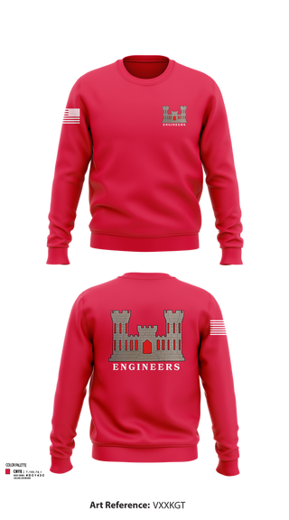 Crew Neck Sweatshirt, 817th engineer sapper, , Teamtime, Team time, sublimation, custom sports apparel, team uniforms, spirit wear, spiritwear, sports uniforms, custom shirts, team store, custom team store, fundraiser sports, apparel fundraiser