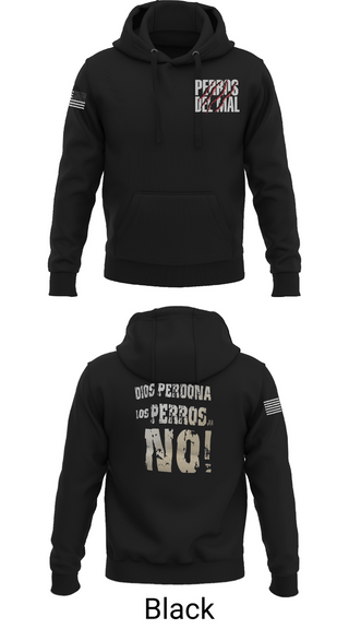 Hoodie, PERROS DEL MAL, Men's Soccer, Teamtime, Team time, sublimation, custom sports apparel, team uniforms, spirit wear, spiritwear, sports uniforms, custom shirts, team store, custom team store, fundraiser sports, apparel fundraiser