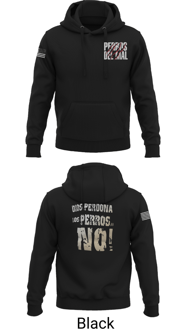 Hoodie, PERROS DEL MAL, Men's Soccer, Teamtime, Team time, sublimation, custom sports apparel, team uniforms, spirit wear, spiritwear, sports uniforms, custom shirts, team store, custom team store, fundraiser sports, apparel fundraiser