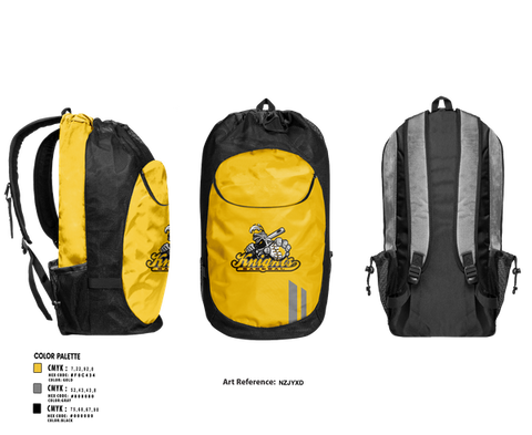 Gear Bag, Sheffield Knights, Baseball, Teamtime, Team time, sublimation, custom sports apparel, team uniforms, spirit wear, spiritwear, sports uniforms, custom shirts, team store, custom team store, fundraiser sports, apparel fundraiser