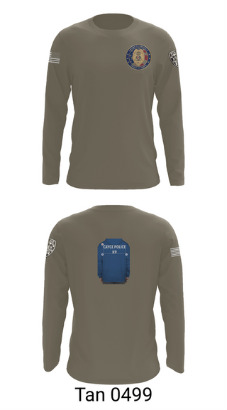 Long Sleeve Performance Shirt, Cayce Police K9, , Teamtime, Team time, sublimation, custom sports apparel, team uniforms, spirit wear, spiritwear, sports uniforms, custom shirts, team store, custom team store, fundraiser sports, apparel fundraiser