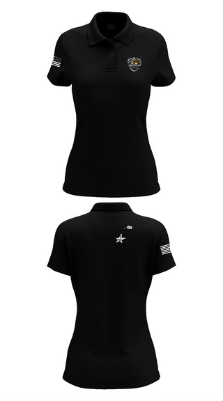 Womens Short Sleeve Performance Polo, USS WASP, , Teamtime, Team time, sublimation, custom sports apparel, team uniforms, spirit wear, spiritwear, sports uniforms, custom shirts, team store, custom team store, fundraiser sports, apparel fundraiser