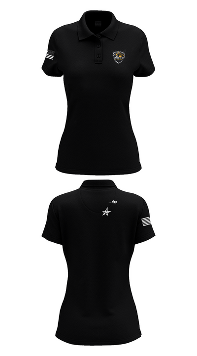 USS WASP 47898646 Women's Short Sleeve Performance Polo  - 33