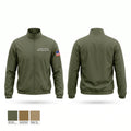 1st Marine Division HQ Battalion Comm Co 31335533 Windbreaker - 1