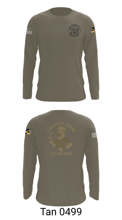 1-320th 33901003 Long Sleeve Performance Shirt 66