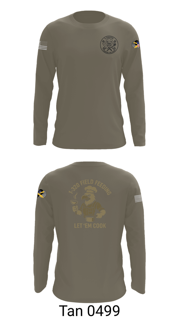Long Sleeve Performance Shirt, 1-320th, , Teamtime, Team time, sublimation, custom sports apparel, team uniforms, spirit wear, spiritwear, sports uniforms, custom shirts, team store, custom team store, fundraiser sports, apparel fundraiser