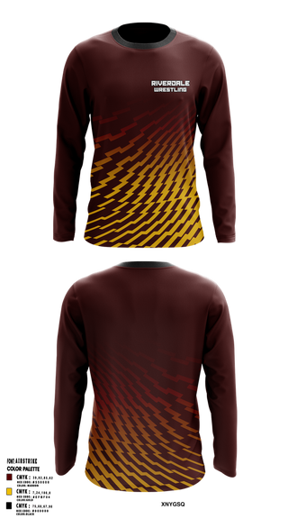 Long Sleeve Performance Shirt, Riverdale Wrestling Club, Wrestling, Teamtime, Team time, sublimation, custom sports apparel, team uniforms, spirit wear, spiritwear, sports uniforms, custom shirts, team store, custom team store, fundraiser sports, apparel fundraiser
