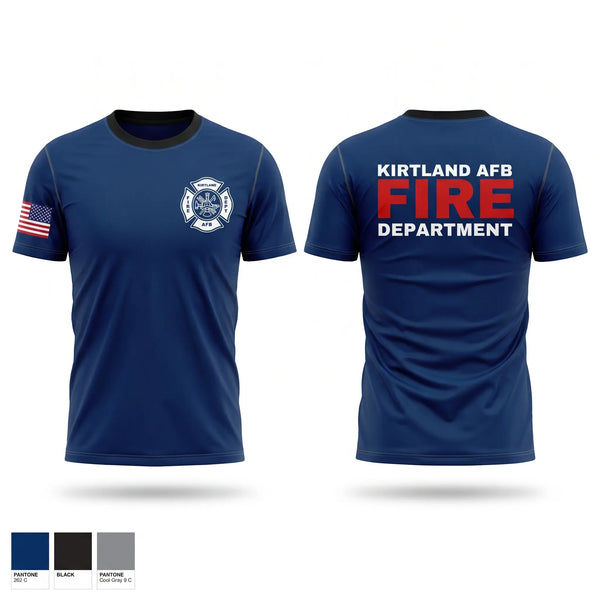 Short Sleeve Performance Shirt, Kirtland AFB Fire Department, Fire Department, Teamtime, Team time, sublimation, custom sports apparel, team uniforms, spirit wear, spiritwear, sports uniforms, custom shirts, team store, custom team store, fundraiser sports, apparel fundraiser