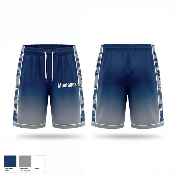 Athletic Shorts With Pockets, Mustangs, Baseball, Teamtime, Team time, sublimation, custom sports apparel, team uniforms, spirit wear, spiritwear, sports uniforms, custom shirts, team store, custom team store, fundraiser sports, apparel fundraiser