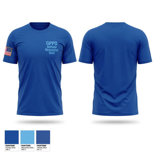 Short Sleeve Performance Shirt, GPPD School Resource Unit, Police, Teamtime, Team time, sublimation, custom sports apparel, team uniforms, spirit wear, spiritwear, sports uniforms, custom shirts, team store, custom team store, fundraiser sports, apparel fundraiser