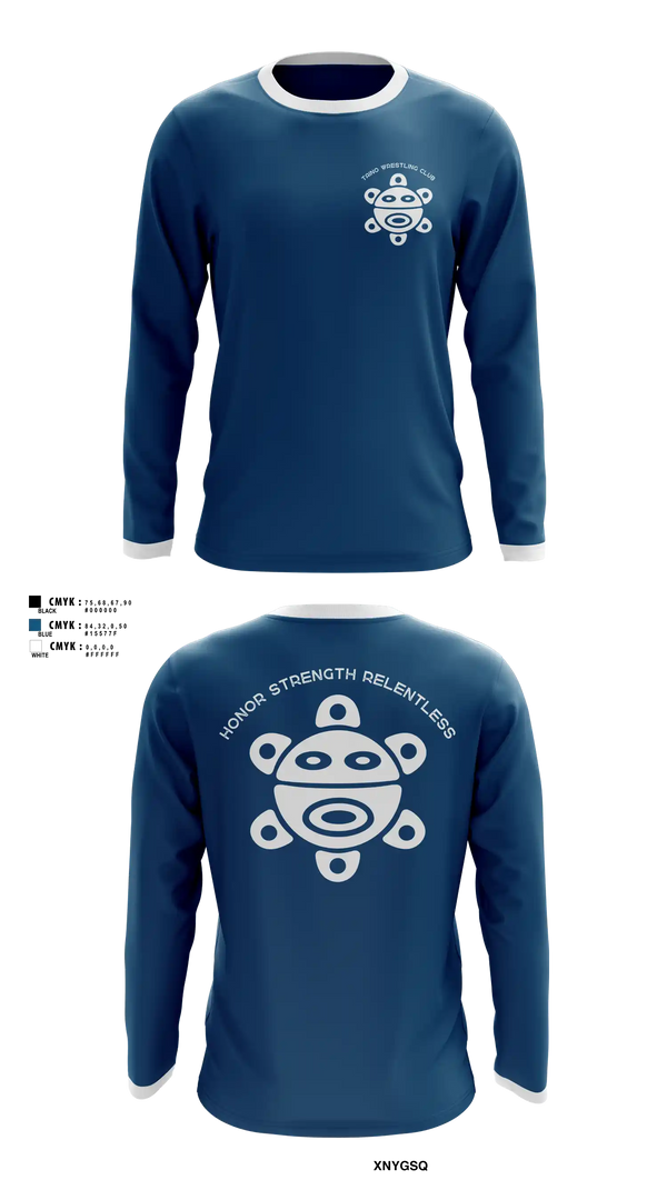 Long Sleeve Performance Shirt, Taino Wrestling Club, Wrestling, Teamtime, Team time, sublimation, custom sports apparel, team uniforms, spirit wear, spiritwear, sports uniforms, custom shirts, team store, custom team store, fundraiser sports, apparel fundraiser