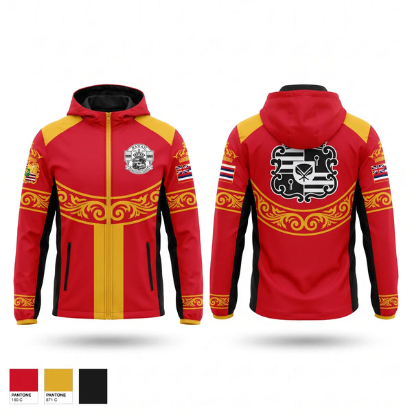 Windbreaker, Hawaii Royal Honor Guard, , Teamtime, Team time, sublimation, custom sports apparel, team uniforms, spirit wear, spiritwear, sports uniforms, custom shirts, team store, custom team store, fundraiser sports, apparel fundraiser