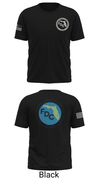 Old School Cotton Feel Shirt, Florida Department of Corrections, Police, Teamtime, Team time, sublimation, custom sports apparel, team uniforms, spirit wear, spiritwear, sports uniforms, custom shirts, team store, custom team store, fundraiser sports, apparel fundraiser