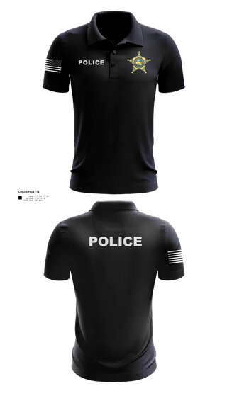 Short Sleeve Performance Polo, St. Joseph County Police Department, , Teamtime, Team time, sublimation, custom sports apparel, team uniforms, spirit wear, spiritwear, sports uniforms, custom shirts, team store, custom team store, fundraiser sports, apparel fundraiser