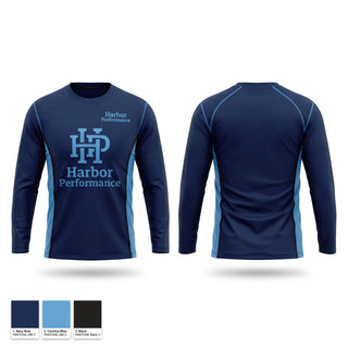 Long Sleeve Performance Shirt, Harbor Performance, Baseball, Teamtime, Team time, sublimation, custom sports apparel, team uniforms, spirit wear, spiritwear, sports uniforms, custom shirts, team store, custom team store, fundraiser sports, apparel fundraiser