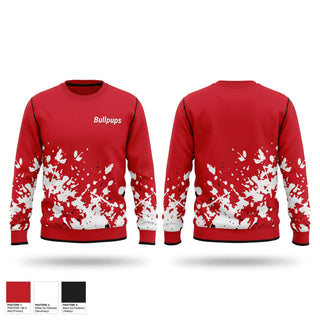 Crew Neck Sweatshirt, Bullpups, , Teamtime, Team time, sublimation, custom sports apparel, team uniforms, spirit wear, spiritwear, sports uniforms, custom shirts, team store, custom team store, fundraiser sports, apparel fundraiser