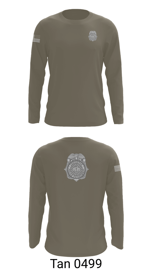 Long Sleeve Performance Shirt, Robbery/Homicide, Police, Teamtime, Team time, sublimation, custom sports apparel, team uniforms, spirit wear, spiritwear, sports uniforms, custom shirts, team store, custom team store, fundraiser sports, apparel fundraiser