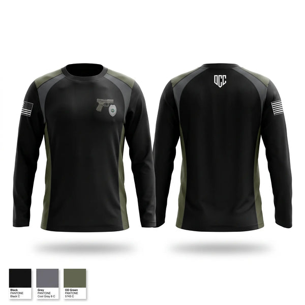 Long Sleeve Performance Shirt, Huntingdon Police Department, Police, Teamtime, Team time, sublimation, custom sports apparel, team uniforms, spirit wear, spiritwear, sports uniforms, custom shirts, team store, custom team store, fundraiser sports, apparel fundraiser