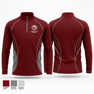 Quarter Zip Jacket, Florence Chapel Middle School Basketball, Men's Basketball, Teamtime, Team time, sublimation, custom sports apparel, team uniforms, spirit wear, spiritwear, sports uniforms, custom shirts, team store, custom team store, fundraiser sports, apparel fundraiser