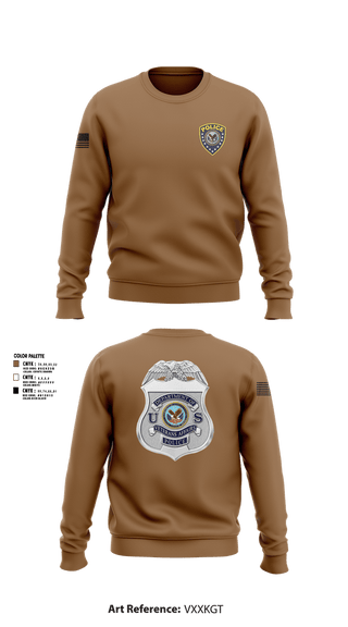 Crew Neck Sweatshirt, Veterans Affairs Police, Police, Teamtime, Team time, sublimation, custom sports apparel, team uniforms, spirit wear, spiritwear, sports uniforms, custom shirts, team store, custom team store, fundraiser sports, apparel fundraiser