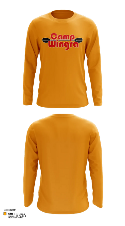 Camp Wingra 8643406 Long Sleeve Performance Shirt 4