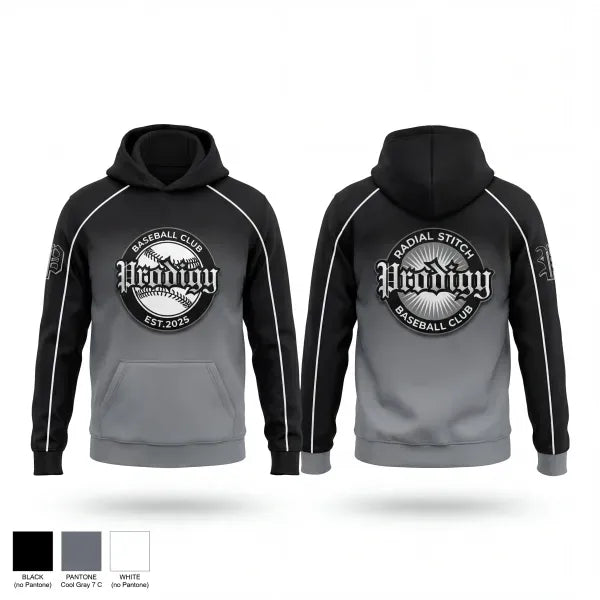 Hoodie, Prodigy, Baseball, Teamtime, Team time, sublimation, custom sports apparel, team uniforms, spirit wear, spiritwear, sports uniforms, custom shirts, team store, custom team store, fundraiser sports, apparel fundraiser