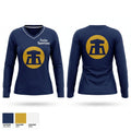 Forks Spartans Women's Long Sleeve V-neck Shirt - 1