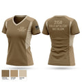 2-150 Field Artillery Battalion Women's Short Sleeve V-neck Shirt - 1