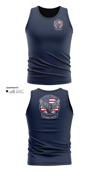 Tank Top, SCPD Motorcycle Unit, Police, Teamtime, Team time, sublimation, custom sports apparel, team uniforms, spirit wear, spiritwear, sports uniforms, custom shirts, team store, custom team store, fundraiser sports, apparel fundraiser