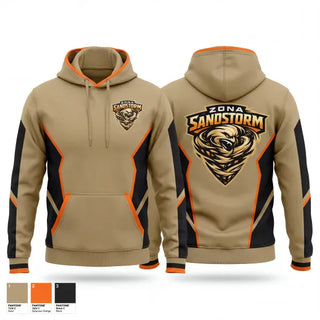 Hoodie, Zona Sandstorm, Men's Basketball, Teamtime, Team time, sublimation, custom sports apparel, team uniforms, spirit wear, spiritwear, sports uniforms, custom shirts, team store, custom team store, fundraiser sports, apparel fundraiser