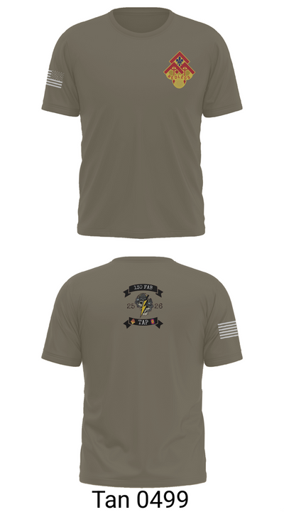 130th FAB Target Acquisition Platoon 22737787 Old School Cotton Feel Shirt - 67