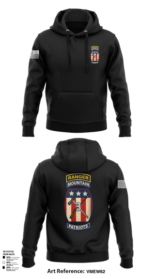Hoodie, 2-47 infantry 3rd BRG 10th MTN, Army, Teamtime, Team time, sublimation, custom sports apparel, team uniforms, spirit wear, spiritwear, sports uniforms, custom shirts, team store, custom team store, fundraiser sports, apparel fundraiser