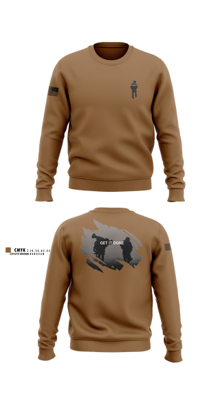 Crew Neck Sweatshirt, ghost, Army, Teamtime, Team time, sublimation, custom sports apparel, team uniforms, spirit wear, spiritwear, sports uniforms, custom shirts, team store, custom team store, fundraiser sports, apparel fundraiser