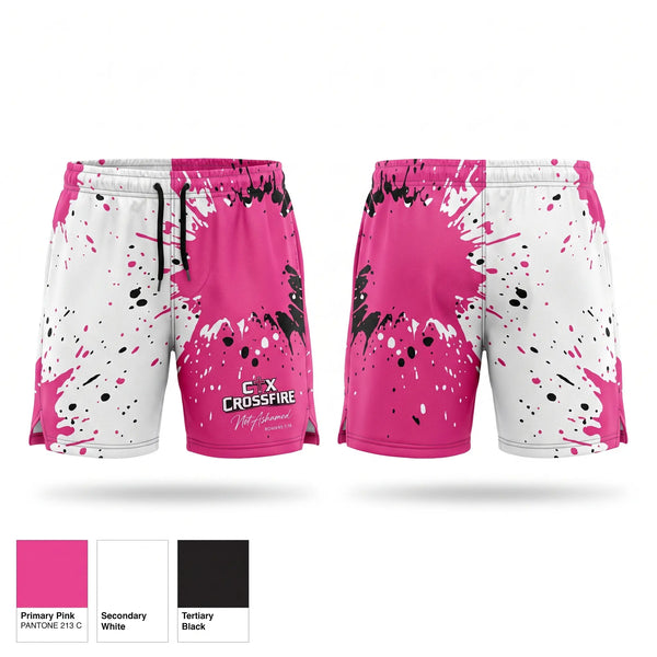 Athletic Shorts With Pockets, CTX Crossfire, Softball, Teamtime, Team time, sublimation, custom sports apparel, team uniforms, spirit wear, spiritwear, sports uniforms, custom shirts, team store, custom team store, fundraiser sports, apparel fundraiser