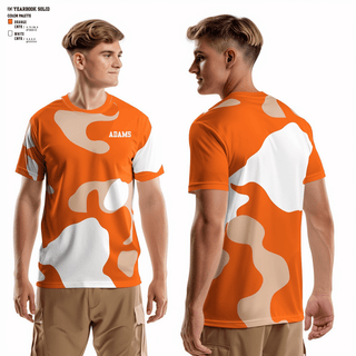Short Sleeve Performance Shirt, Adams, Football, Teamtime, Team time, sublimation, custom sports apparel, team uniforms, spirit wear, spiritwear, sports uniforms, custom shirts, team store, custom team store, fundraiser sports, apparel fundraiser