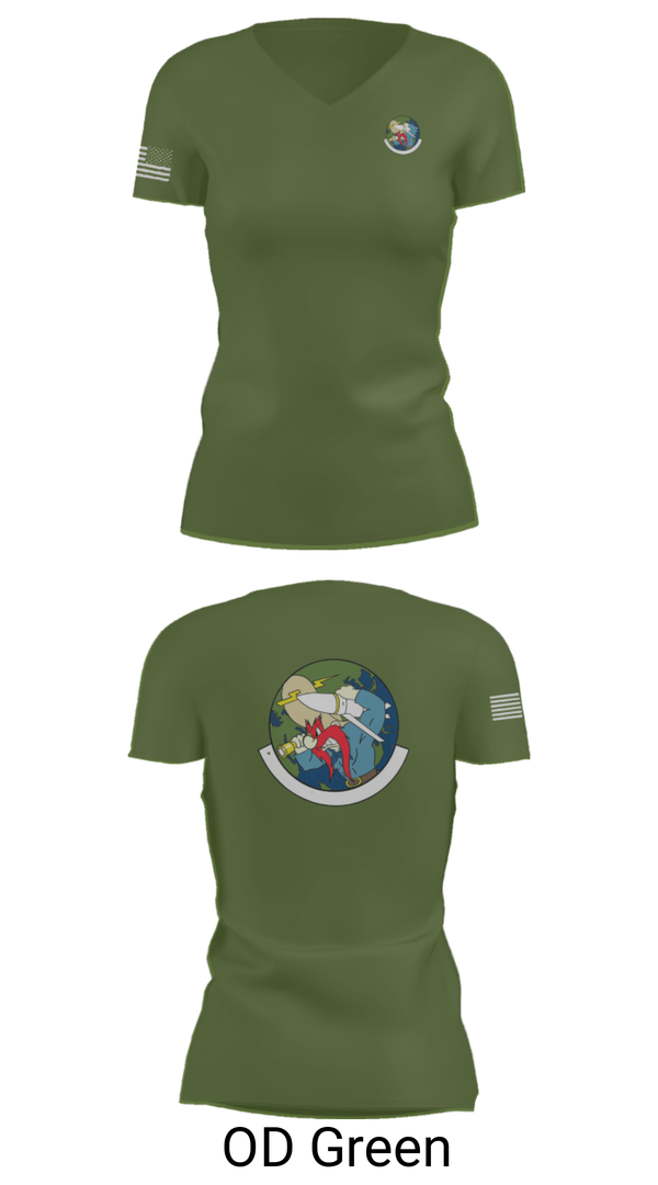 Women's Short Sleeve Vneck Shirt, 20th Intelligence Squadron, Air Force, Teamtime, Team time, sublimation, custom sports apparel, team uniforms, spirit wear, spiritwear, sports uniforms, custom shirts, team store, custom team store, fundraiser sports, apparel fundraiser